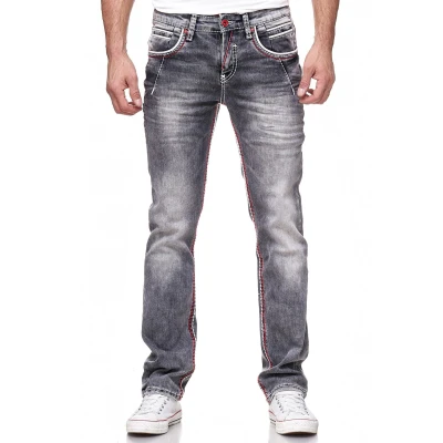 Abbildung von Rusty Neal Jeans Slim Fit, Herren, Größe: 30x34, Grau