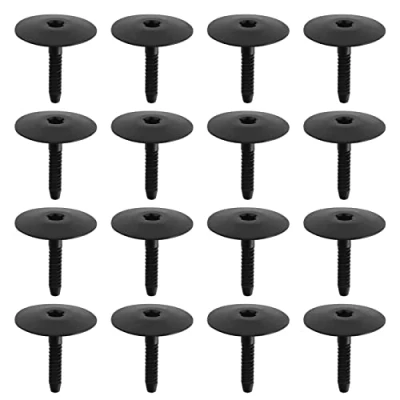 Abbildung von eMagTech 30 Stück Seitenschweller Verkleidungs Clips 07147296886 kompatibel mit 1 Serie F20 F21 Kunststoff Seitenschutz und Zierleisten Halterungsclips