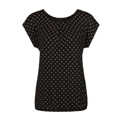 Abbildung von Lascana Tshirt print, Damen, Größe: 36/38, Schwarz