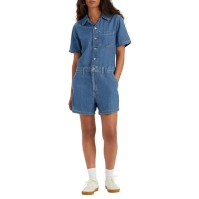 Abbildung von Levi&#039;s Heritage Romper Jumpsuit, Damen, Größe: Large, Playday jumpsuit