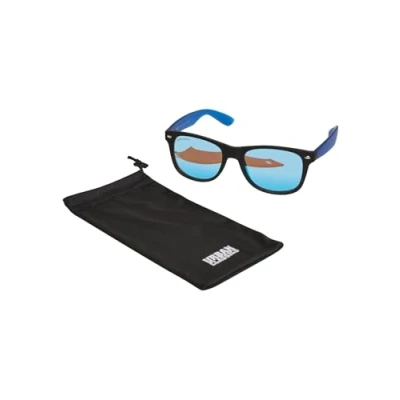 Abbildung von Urban Classics Likoma Mirror UC Sonnenbrille, Größe: One Size, Black blue