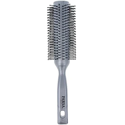 Abbildung von PARSA Beauty Volumenbürste Unicolor Rundföhnbürste mit Kunststoffpins medium