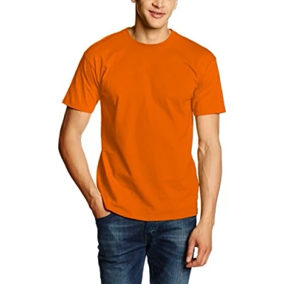 Abbildung von Fruit of the Loom Herren Valueweight Short Sleeve T Shirt, Orange, L