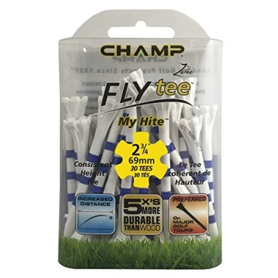 Abbildung von Champ&#039;s 69 mm (30 Stück) My Hite Flytees, Blau/Weiß