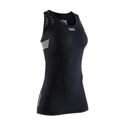 Abbildung von X Bionic Damen Invent Singlet T Shirt, Opal Black/Arctic White, XS