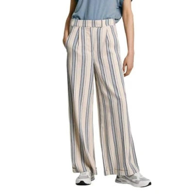 Abbildung von Pepe Jeans Astrid Stoffhose, Damen, Größe: Large, Sea blue