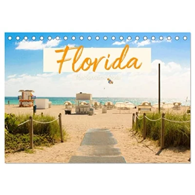 Abbildung von Florida The Sunshine State (Tischkalender 2025 DIN A5 quer), CALVENDO Monatskalender