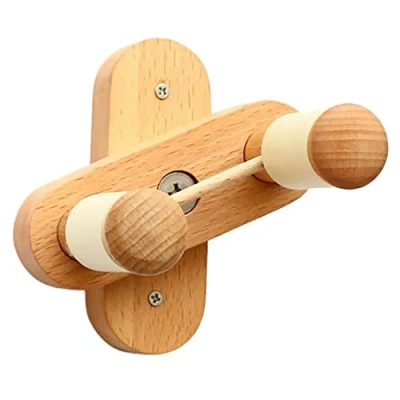 Abbildung von Wisyurt Gitarren AufhäNger, Wandhalterung, Verstellbarer Gitarrenhakenhalter, WandstäNder für Akustische Elektrische Ukulele