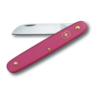 Abbildung von Victorinox Blumenmesser, Garten Schweizer Taschenmesser, Gärtner und Floristen, Klinge, gerade, schwarz