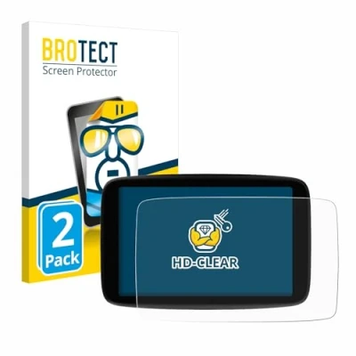 Abbildung von BROTECT (2 Stück Schutzfolie für TomTom GO Expert Plus 7&quot; Displayschutz Folie Ultra Klar