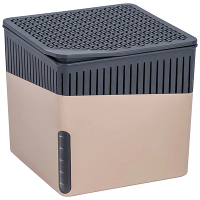 Abbildung von Wenko Luftentfeuchter 50222100 Design Raumentfeuchter Cube 1000g Beige