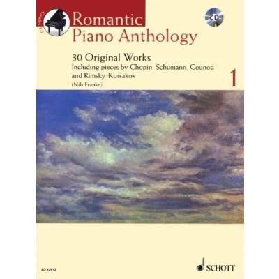 Abbildung von Romantic Piano Anthology: 30 Original Works. Vol. 1. Klavier. Ausgabe mit CD.: Works Selected and Edited by Nils Franke (Schott Anthology Series)