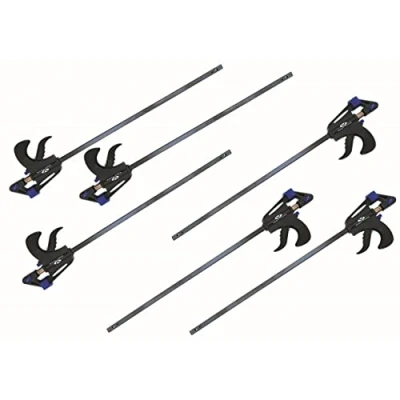 Abbildung von 6x Schnellspannzwinge 600 mm Einhandzwinge Klemmzwinge Schraubzwinge
