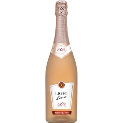 Abbildung von Light Live 0,0% Sparkling Rosé alkoholfrei trocken