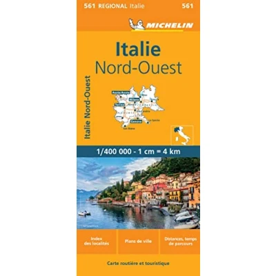 Abbildung von Italy North West (561): Wegenkaart Schaal 1 : 400.000 (Regionale kaarten Michelin, Band 561)