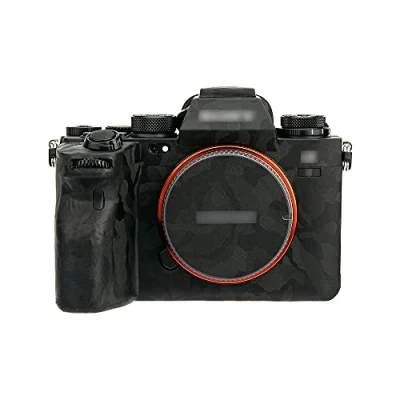 Abbildung von KIWIFOTOS Camera Body Skin Film Anti Kratz Schutz Aufkleber für Sony a1 Alpha 1 Kamera Rutschfeste Abdeckfolie (Camouflage Muster)