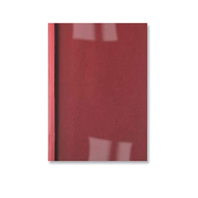 Abbildung von GBC LeatherGrain Thermo Bindemappen, 100 Stück, A4, rot, 1.5mm