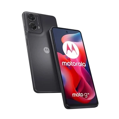 Abbildung von Motorola Moto G24 128GB Grau mit klarmobil Vertrag unbegrenzt telefonieren + 15000 MB 4G