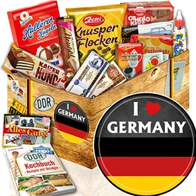 Abbildung von I love Germany/DDR Süßigkeiten/Deutschland Geschenkbox