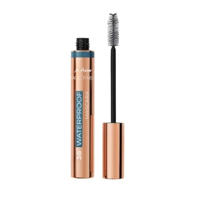 Abbildung von M. Asam MAGIC FINISH 38 Waterproof Mascara Deep Black (12ml) wasserfeste Wimperntusche mit Technologie &amp; Arganöl, voluminöse Wimpern in perfekter Definition Länge, Make up für perfekten Halt