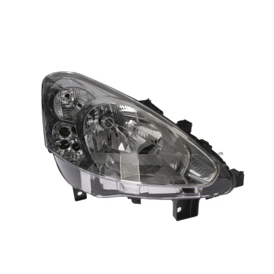 Abbildung von ABAKUS 550 1155RMLD EM Scheinwerfer rechts H4 glasklar mit Stellmotor für LWR P43t PEUGEOT: Partner II Kastenwagen, Tepee