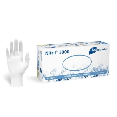 Abbildung von Nitril 3000 Gr. XL 100 Handschuhe