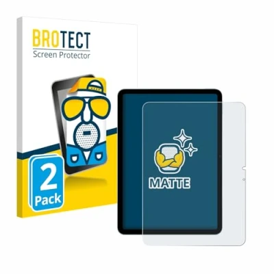 Abbildung von BROTECT Entspiegelungs Schutzfolie für Apple iPad Air 11&quot; WiFi Cellular 2024 (2 Stück) Matte Displayschutz Folie, Anti Reflex, Fingerprint
