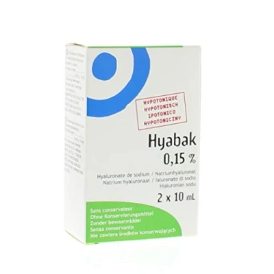 Abbildung von Hyabak Oogdruppels duopack 2st