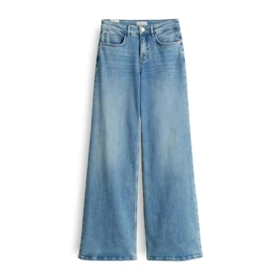 Abbildung von OPUS Pants Flared Jeans, Damen, Größe: 44x32, Light pacific blue