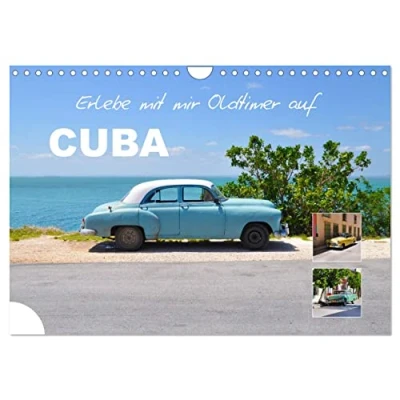 Abbildung von Erlebe mit mir Oldtimer auf Cuba (Wandkalender 2025 DIN A4 quer), CALVENDO Monatskalender