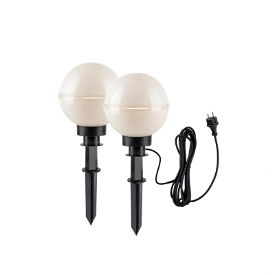 Abbildung von JUST LIGHT Kugelleuchte &quot;HEMIS&quot;, Set 2 teilig, IP44, ohne Leuchtmittel E27