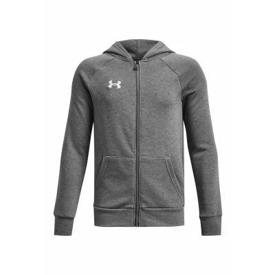 Abbildung von Under Armour UA Rival FZ Sweatjacke für Kinder, Größe: 146 158, Castlerock light heather
