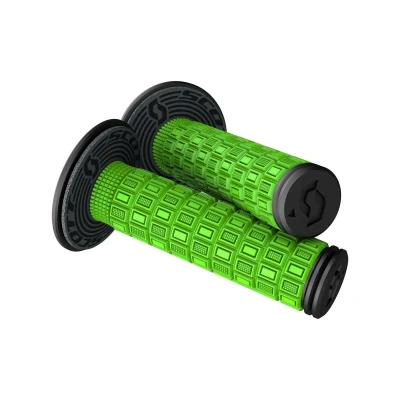 Abbildung von Scott Mellow MX Motorrad Griffe inkl. Donut grün/schwarz
