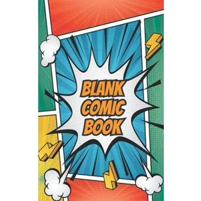 Abbildung von Blank Comic Book for Kids: Draw Your Own Comics Books and Sketchbook Kids 120 Pages
