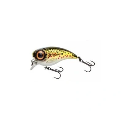 Abbildung von Spro Fat Iris Hardlure 4cm 5,4g Brown Trout Wobbler
