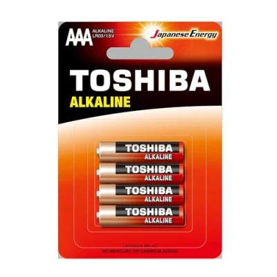 Abbildung von BATERÍAS TOSHIBA AAA RED ALKALINA LR03GCA BP 4C LR03 Blister DE 4