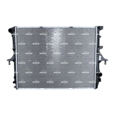 Abbildung von NRF 56124 Kühler, Motorkühlung Aluminium 710mm 555mm 36mm mit Stecker Kühlrippen gelötet VOLKSWAGEN: Touareg I, AUDI: Q7