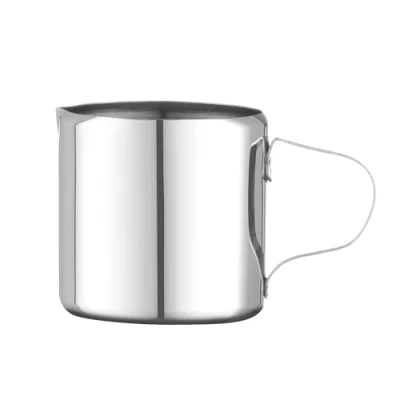 Abbildung von HENDI Sahnekännchen, Gerade Ausführung, Milchkännchen, Milchkanne, Sahnekanne, 0,04L, ø40x(H)40mm, Edelstahl