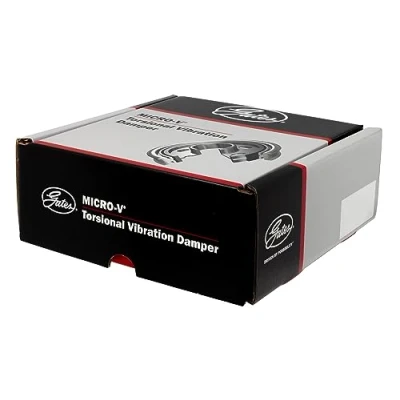 Abbildung von GATES TVD1057A Kurbelwellenriemenscheibe 145,5 mit Zubehör FleetRunner Micro V Stretch Fit FORD: Focus 2 Schrägheck, Kombi, Mk1 Kombi
