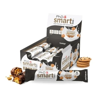 Abbildung von Smart Protein Bar 64g PHD Nutrition (Packung zu 12)