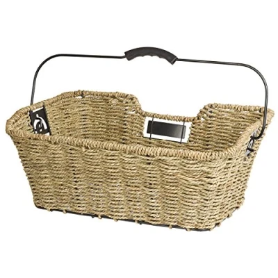 Abbildung von M Wave Unisex Ocean Seegraskorb F r Den Gep cktr ger Handgemacht, Braun, 41x29.5x17/14.5 cm EU