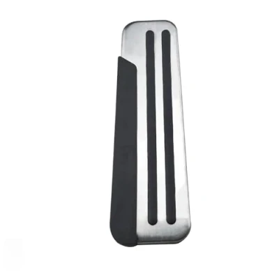 Abbildung von Auto Gas Bremspedale Für Nissan Qashqai J12 2023 2024 Zubehör Accelerator AT MT Pedale Bremse Kein Bohren Pedal Abdeckung Pads Teil Edelstahl Kappen(1 Stück)