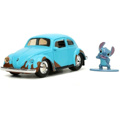 Abbildung von Jada Toys Disney Lilo &amp; Stitch Auto 1959 VW Bubbla mit Figur 1:24