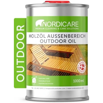 Abbildung von NordiCare Holzöl für den Außenbereich 1 Liter