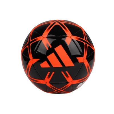 Abbildung von adidas STARLANCER Club Ball, Unisex Erwachsene Fußball, Black/solar red, 5