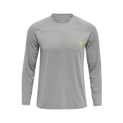 Abbildung von Hummel Langarmshirt, Herren, Größe: XXL, Alloy
