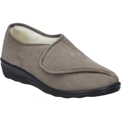 Abbildung von Josef Seibel NICE Slipper, Damen, Größe: 41, Taupe Textil