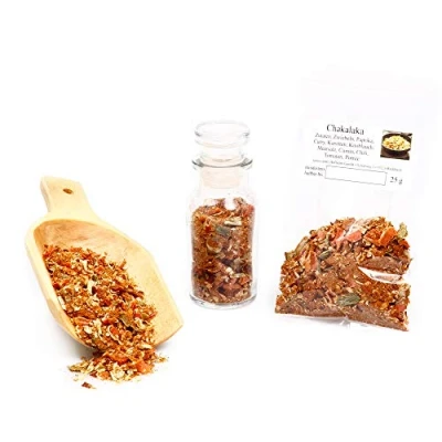 Abbildung von Chakalaka Gewürzmischung, Dip Gewürz, BBQ Sauce Gewürzzubereitung, Grillgewürz, Barbecue Steakgewürz, Fleischgewürz, 25g