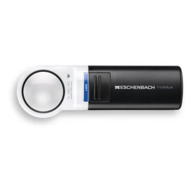 Abbildung von Lindner, Taschenformat, Lupe mit LED Linse Ø 35 mm. Vergrößerung: 7x Eschenbach pro Stk.