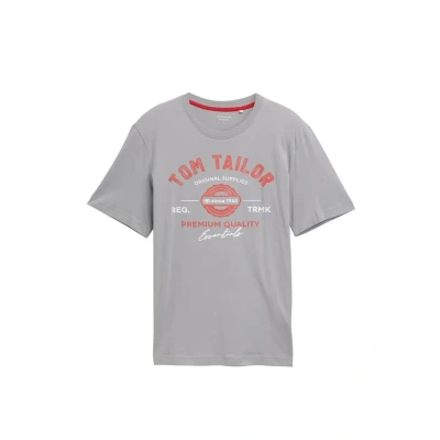 Abbildung von TOM TAILOR Herren 1037735 T Shirt, 30992 Formal Grey, 3XL